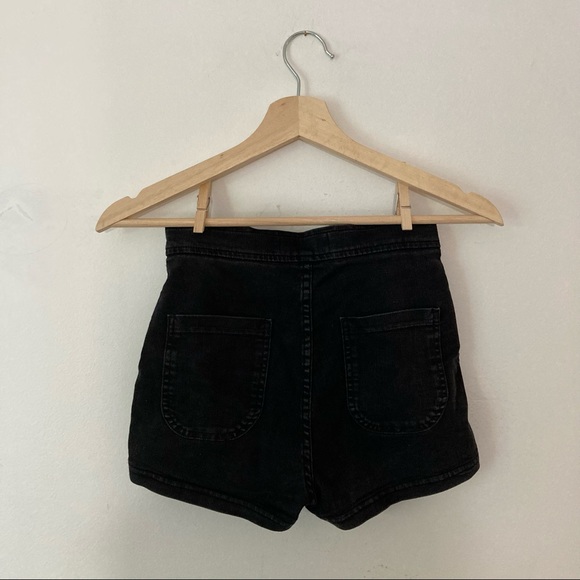 American Apparel Easy Jean High Waisted Shorts - Picture 5 of 5